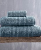 Πετσέτα προσώπου (50X90) LAURA DENIM, RYTHMOS HOME Πετσέτες Mπάνιου