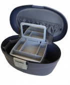 Beauty Case AMBER Μπλε/Γκρι AM1009 Beauty Case