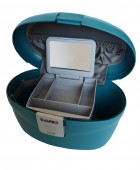 Beauty Case AMBER Πετρόλ AM1009 Beauty Case
