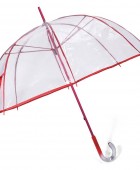 Ομπρέλα Χειροκίνητη Μπαστούνι BENZI Κόκκινη PA060 ΟΜΠΡΕΛΕΣ
