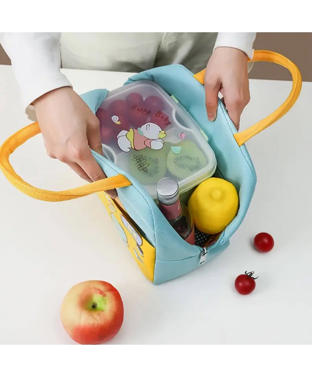 Ισοθερμική Τσάντα Φαγητού 7Lt Amber White Panda 3D AM3009 Τσάντες Φαγητού