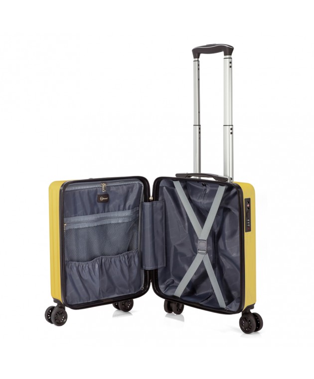 Βαλίτσα (under seat) BENZI Κίτρινο BZ5785 34 x 44 x 20 cm Under Seat