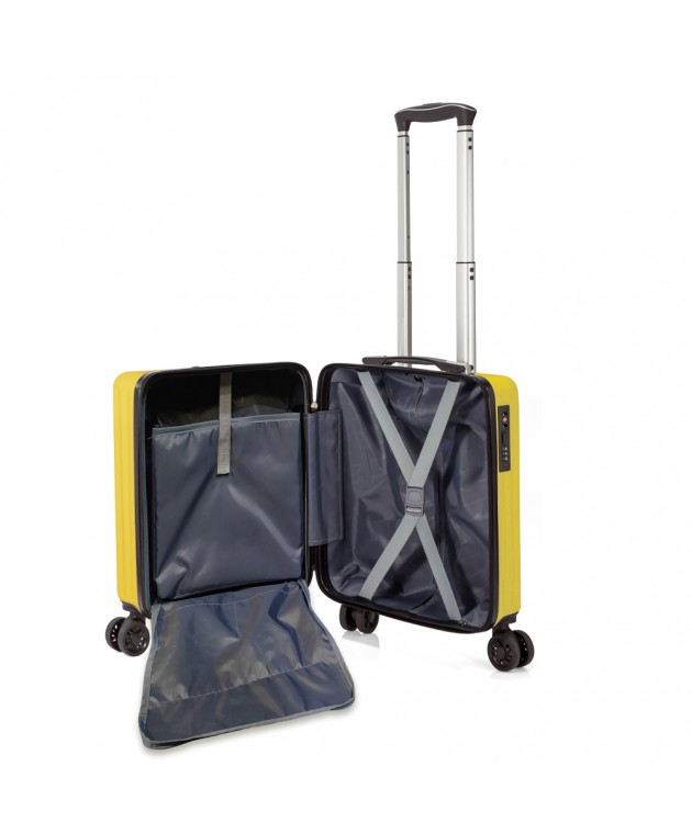 Βαλίτσα (under seat) BENZI Κίτρινο BZ5785 34 x 44 x 20 cm Under Seat