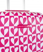 Βαλίτσα Καμπίνας AGATHA RUIZ DE LA PRADA Hearts Φούξια 134250-01 Παιδικές