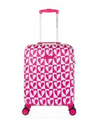 Βαλίτσα Καμπίνας AGATHA RUIZ DE LA PRADA Hearts Φούξια 134250-01 Παιδικές