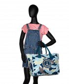 Τσάντα Θαλάσσης Lois Σιέλ Army 601101-03 44x34x18cm Τσάντες Θαλάσσης