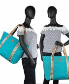 Τσάντα Θαλάσσης Skpat Πετρόλ 601403-01 51x35x16cm Τσάντες Θαλάσσης