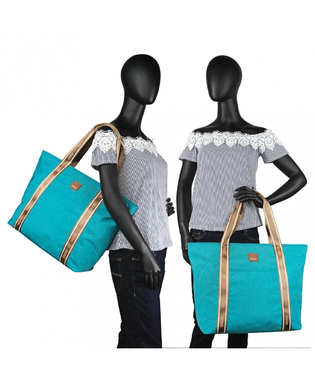 Τσάντα Θαλάσσης Skpat Πετρόλ 601403-01 51x35x16cm Τσάντες Θαλάσσης