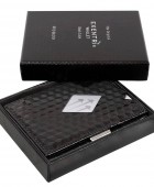 Πορτοφόλι Exentri Black Cube EXW341 90x70x10mm Πορτοφόλια