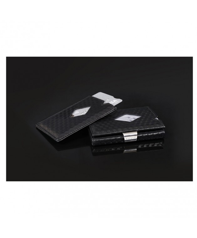 Πορτοφόλι Exentri Black Cube EXW341 90x70x10mm Πορτοφόλια
