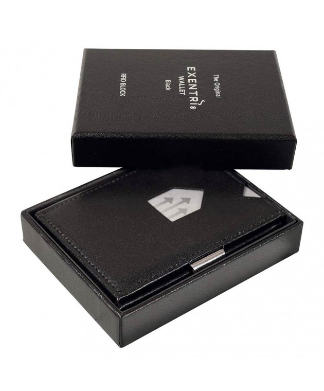Πορτοφόλι Exentri Black EXW001 90x70x10mm Πορτοφόλια