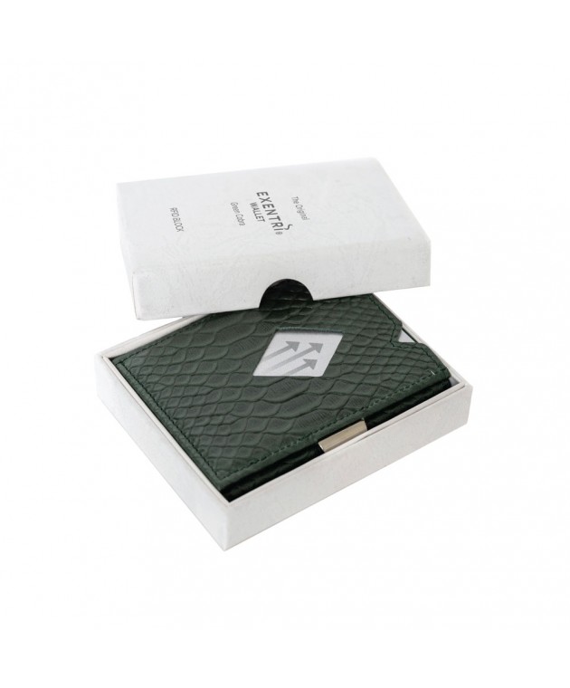 Πορτοφόλι Exentri Green Cobra EXW333 90x70x10mm Πορτοφόλια