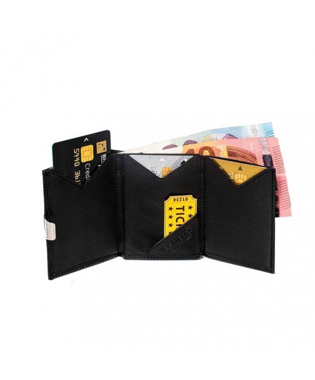 Πορτοφόλι Multi Exentri Black EXM501 90x70x15mm Πορτοφόλια