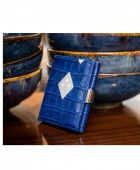 Πορτοφόλι Multi Exentri Caiman Blue EXM505 90x70x15mm Πορτοφόλια