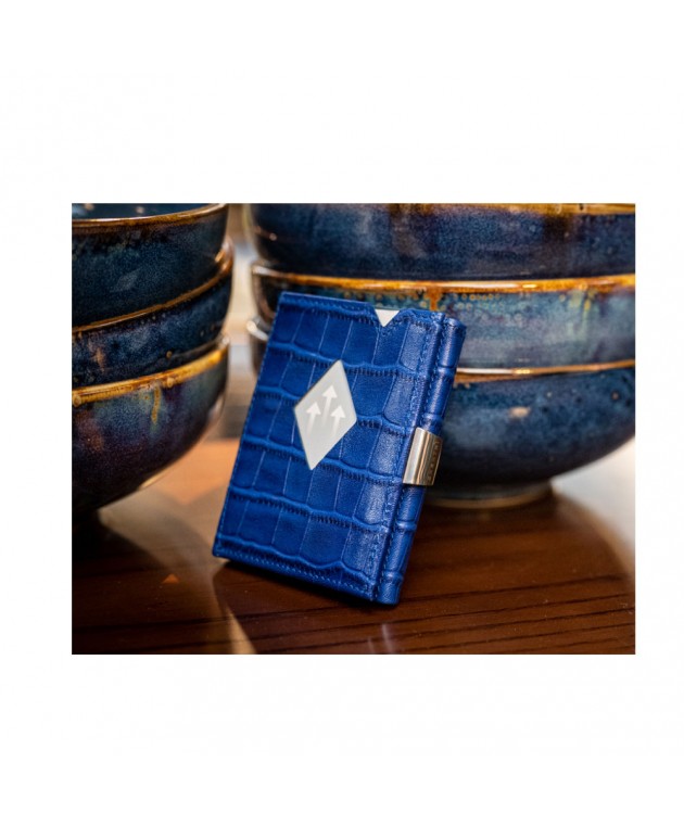 Πορτοφόλι Multi Exentri Caiman Blue EXM505 90x70x15mm Πορτοφόλια