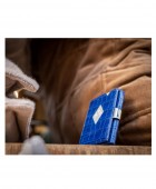 Πορτοφόλι Multi Exentri Caiman Blue EXM505 90x70x15mm Πορτοφόλια