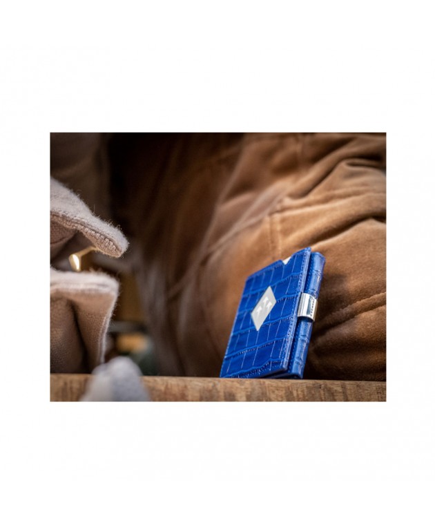 Πορτοφόλι Multi Exentri Caiman Blue EXM505 90x70x15mm Πορτοφόλια