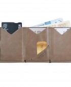 Πορτοφόλι Multi Exentri Camel EXM509 90x70x15mm Πορτοφόλια