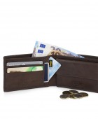 Πορτοφόλι Ανδρικό Δερμάτινο Lois 201401-02 Καφέ Ανοιχτό Πορτοφόλια