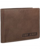 Πορτοφόλι Ανδρικό Δερμάτινο Lois 201401-02 Καφέ Ανοιχτό Πορτοφόλια