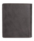 Πορτοφόλι Ανδρικό Δερμάτινο Lois 201406-01 Καφέ Σκούρο 10,5 x 9,5 x 1,5 cm Πορτοφόλια