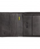 Πορτοφόλι Ανδρικό Δερμάτινο Lois 201406-01 Καφέ Σκούρο 10,5 x 9,5 x 1,5 cm Πορτοφόλια