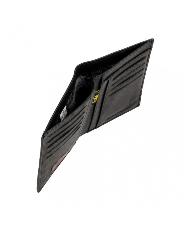 Πορτοφόλι Ανδρικό Δερμάτινο Lois 202317-01 Μαύρο 12,5x9,5x2cm Πορτοφόλια