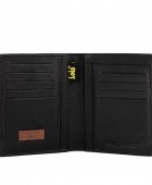 Πορτοφόλι Ανδρικό Δερμάτινο Lois 202317-01 Μαύρο 12,5x9,5x2cm Πορτοφόλια