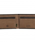 Πορτοφόλι Ανδρικό Δερμάτινο Lois Καφέ 202808-02 11x8x1cm Πορτοφόλια