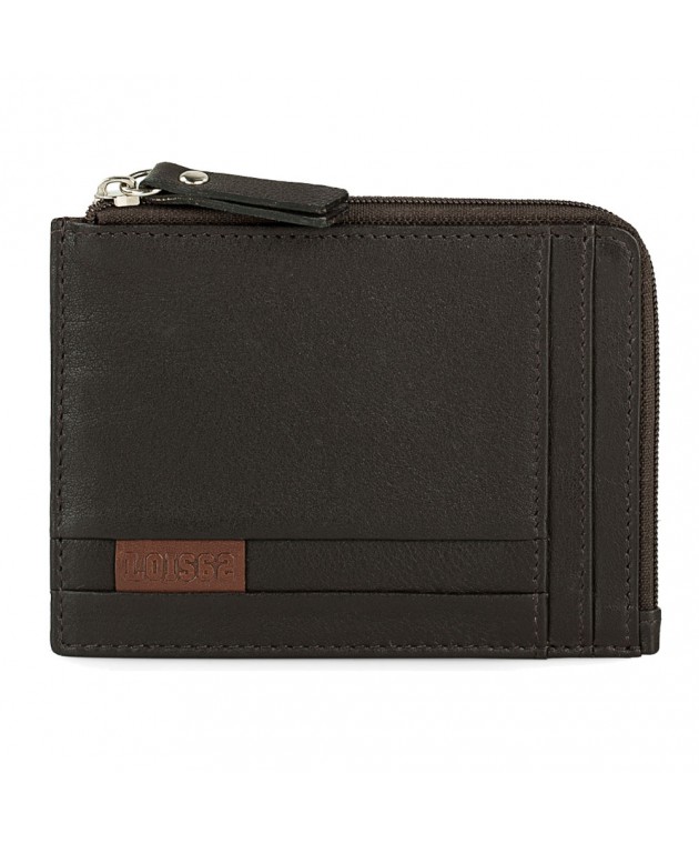 Πορτοφόλι-Θήκη Καρτών Ανδρικό Δερμάτινο Lois 202390-02 Καφέ Θήκη για κάρτες