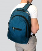 Σακίδιο με Θήκη Laptop 15,6'' BENZI Πετρόλ BZ5532 27 x 43 x 23 cm Τσάντα-Θήκη Laptop