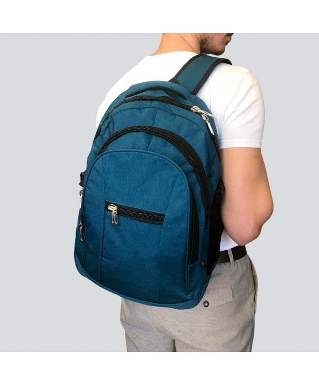 Σακίδιο με Θήκη Laptop 15,6'' BENZI Πετρόλ BZ5532 27 x 43 x 23 cm Τσάντα-Θήκη Laptop