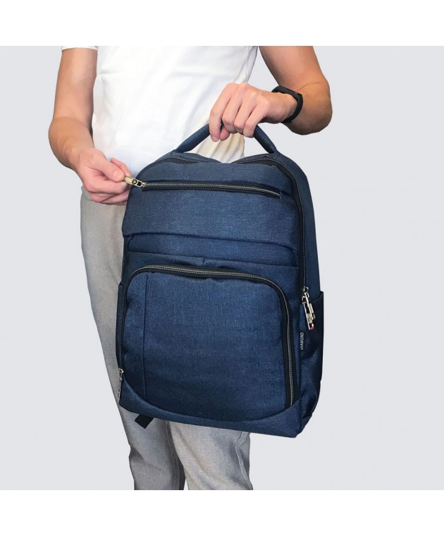 Σακίδιο με Θήκη Laptop 15,6'' DIAMOND Μπλε DM008 30 x 43 x 13 cm Τσάντα-Θήκη Laptop
