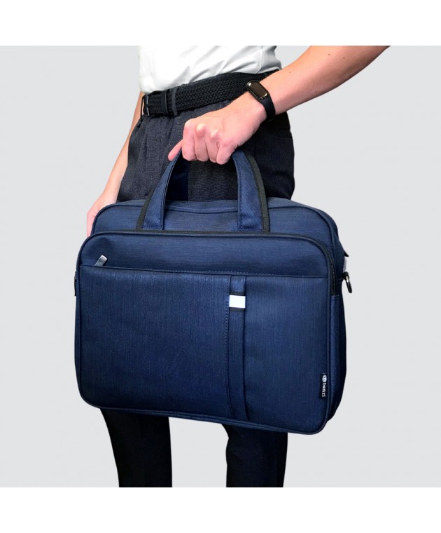 Τσάντα Laptop 15,6'' BENZI Μπλε BZ5666 38 x 30 x 14 cm Τσάντα-Θήκη Laptop