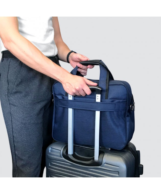 Τσάντα Laptop 15,6'' BENZI Μπλε BZ5666 38 x 30 x 14 cm Τσάντα-Θήκη Laptop