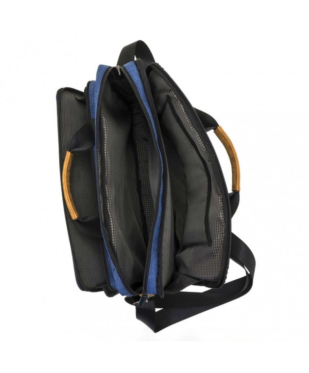 Τσάντα Laptop 15.6" DAVIDTS Μπλε 258301-03 Τσάντα-Θήκη Laptop