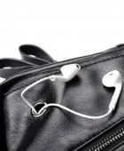 Τσαντάκι Ώμου AMBER Μαύρο AM2023 Τσαντάκια  Ώμου