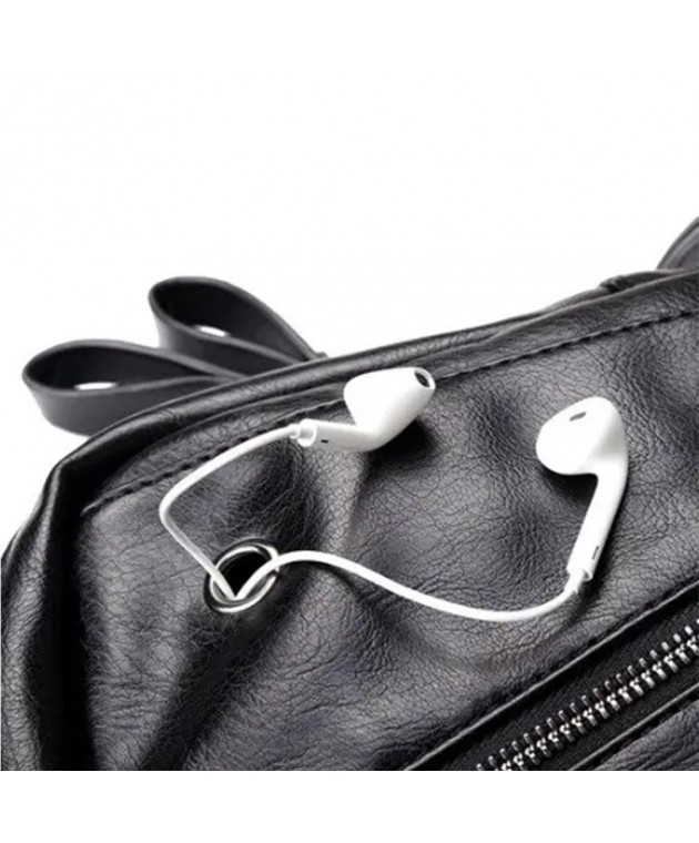 Τσαντάκι Ώμου AMBER Μαύρο AM2023 Τσαντάκια  Ώμου