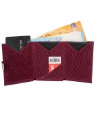 Πορτοφόλι Exentri Purple Cobra EXW334 90x70x10mm Πορτοφόλια