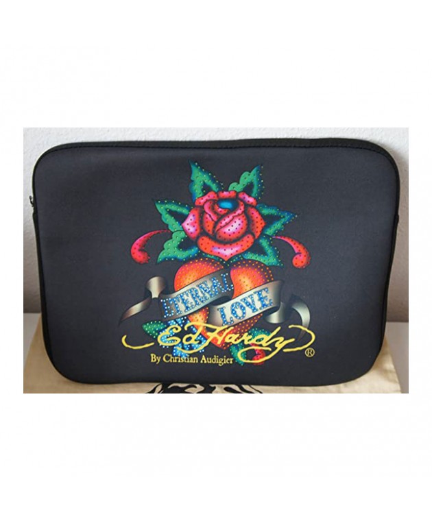 Θήκη Laptop 13.3'' ED HARDY ORIGINAL Eternal Love Black 35 x 26 x 2.5 cm Τσάντα-Θήκη Laptop