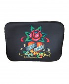Θήκη Laptop 13.3'' ED HARDY ORIGINAL Eternal Love Black 35 x 26 x 2.5 cm Τσάντα-Θήκη Laptop
