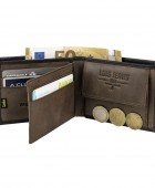 Πορτοφόλι Ανδρικό Δερμάτινο Lois 202211-02 Καφέ Πορτοφόλια