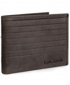 Πορτοφόλι Ανδρικό Δερμάτινο Lois 202211-02 Καφέ Πορτοφόλια