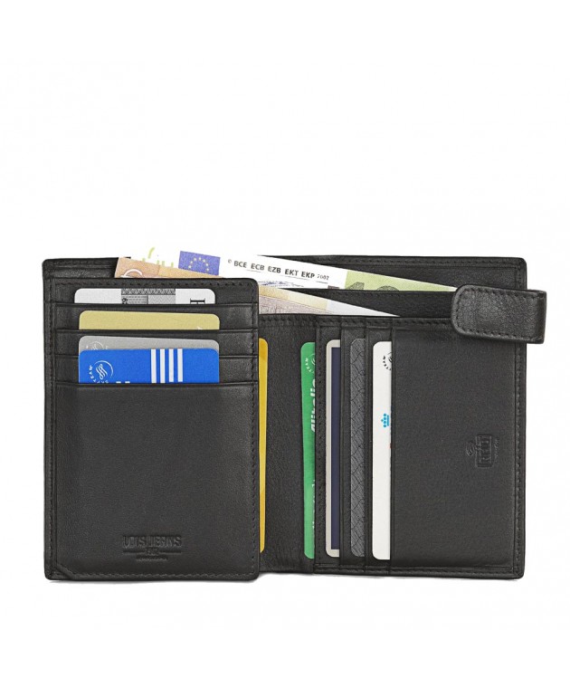 Πορτοφόλι Ανδρικό Δερμάτινο Lois 205232-02 Καφέ 112,5x9,5x2cm Πορτοφόλια