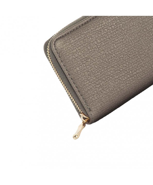 Πορτοφόλι Γυναικείο BENZI Γκρι BZ5480 14x10x02cm Πορτοφόλια