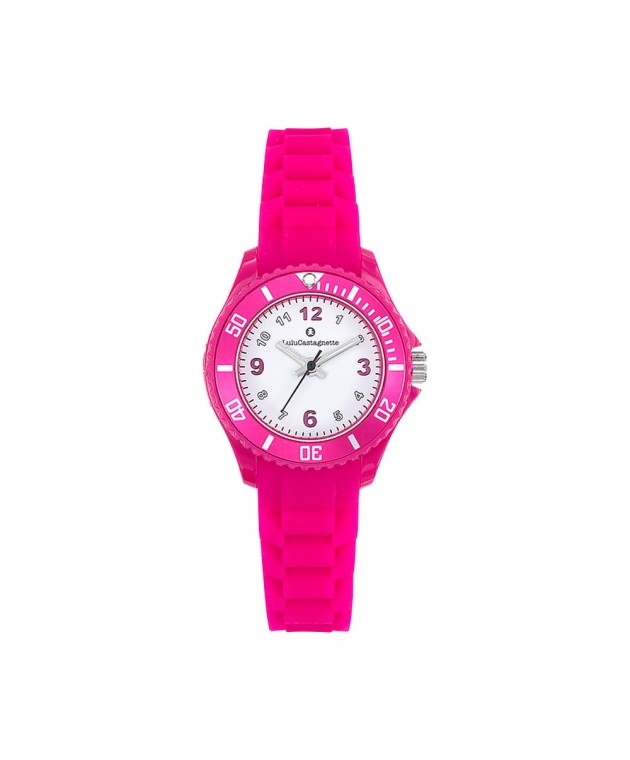 Παιδικό Ρολόι Lulu Castagnette Lulu Walk Ροζ 38871