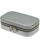 Θήκη Κοσμημάτων DAVIDTS Ασημί 329004-12  18 x 10.3 x 5,50 cm Θήκες Κοσμημάτων/Ρολογιών