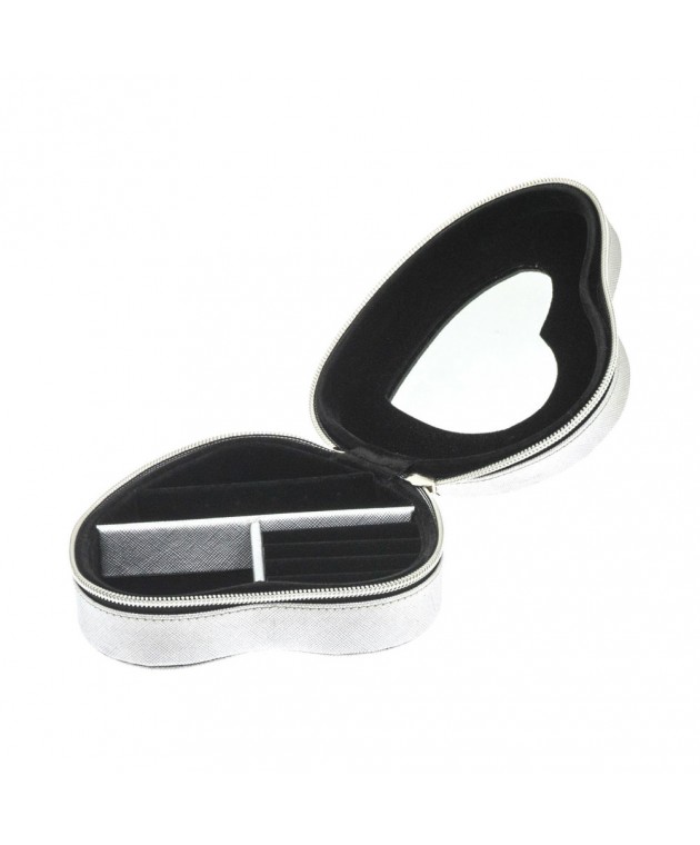 Θήκη Κοσμημάτων DAVIDTS Ασημί 329012-12  14 x 5 x 14 cm Θήκες Κοσμημάτων/Ρολογιών