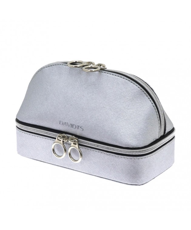 Θήκη Κοσμημάτων DAVIDTS Ασημί 329013-12  19 x 14.5 x 9.5 cm Θήκες Κοσμημάτων/Ρολογιών