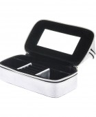 Θήκη Κοσμημάτων DAVIDTS Ασημί 329013-12  19 x 14.5 x 9.5 cm Θήκες Κοσμημάτων/Ρολογιών